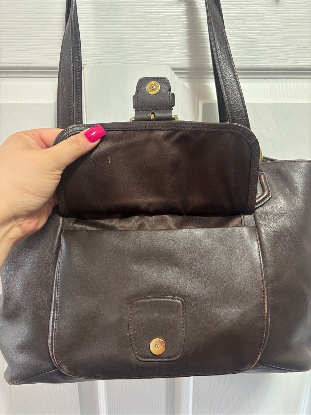 Coach Campbell Belle Carryall Purse - Picture 5 of 14